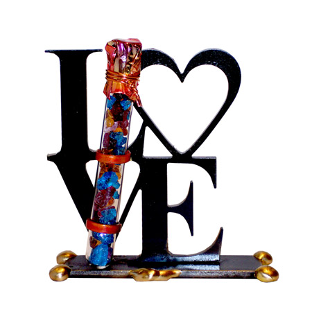 Love with Shards Tube rosenthal by Gary Rosenthal